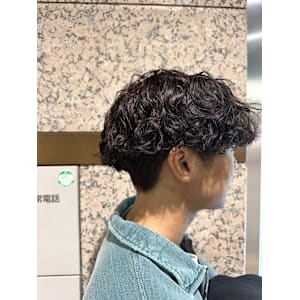 スパイラルパーマ