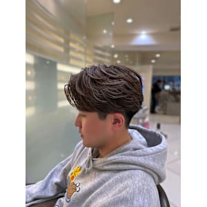 “フェザーパーマ”