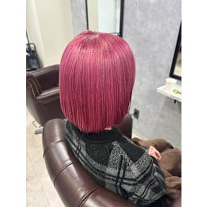 青みピンク×ブリーチ - GLADGE池袋/ダブルカラー/ブリーチ【グラッジイケブクロダブルカラーブリーチ】掲載中