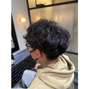 奈良メンズシャドウパーマメンズスパイラルパーマシャドーパーマ