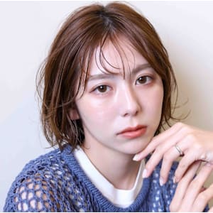 シースルーボブ