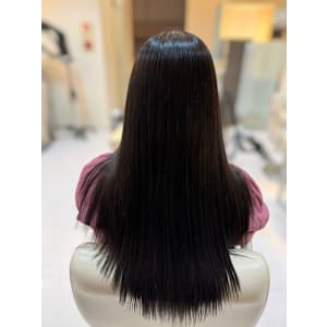 ツヤ髪ストレート