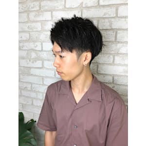 サイドパッシュ/MEN'S HAIR/メンズカット【池袋東口
