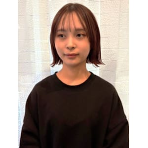 【felice MICHI 豊田 希美】外ハネボブ ベージュ