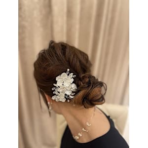 ゆるふわシニヨン☆