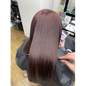 水素トリートメント＋カラー