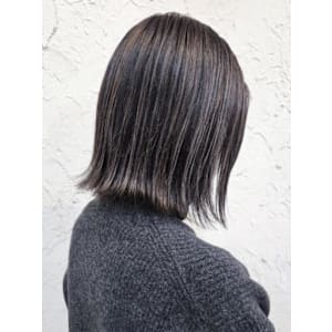 【Flor_戸塚】*切りっぱなしボブ＋ダークグレージュ*