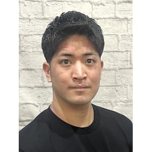 メンズ／ベリーショート／アップバング