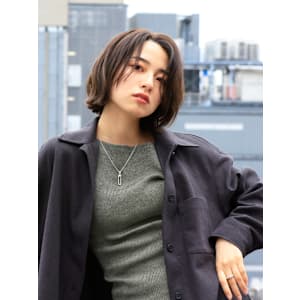 30代、40代、50代大人女性に似合うかきあげバング