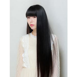 黒髪スーパーロング