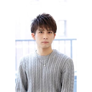 ツーブロックグランジショート