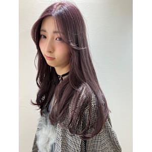 【ブリーチカラー】ラベンダーブラウン