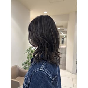 透明感コントラストハイライト