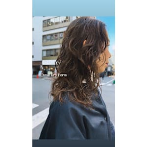 外国人風ドライパーマ/ウェーブミディアム - marju銀座【マージュギンザ】掲載中