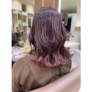 ブリーチなし　サンセット