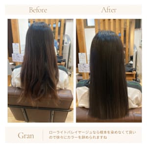 お客様髪質改善データ1695（ローライト）