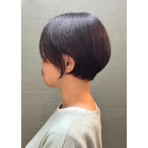 大人ショートボブ