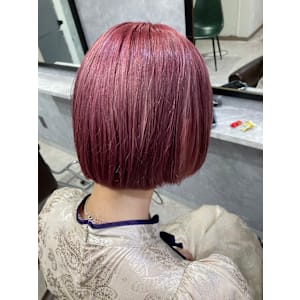 艶ピンクカラー - GLADGE池袋/ダブルカラー/ブリーチ【グラッジイケブクロダブルカラーブリーチ】掲載中