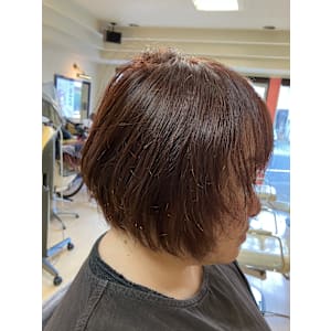 ローレイヤーグラデーションボブ