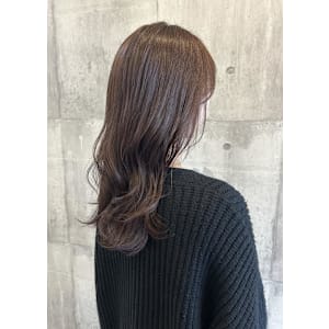 ピンクブラウン／ロングスタイル【ARCH Emi】