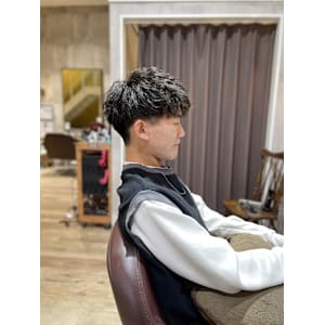 ランダムパーマスタイル【ARCH片山】