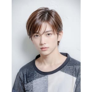 好印象！アップバングスタイル