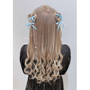 ハーフツイン‪✕‬ハートアレンジ♪