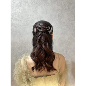 ★参列アレンジ/ハーフアップ/お呼ばれヘア