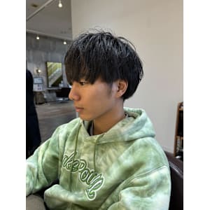 『メンズスタイル』 ラウンドマッシュ