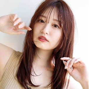 チェリーピンク顔周りレイヤー