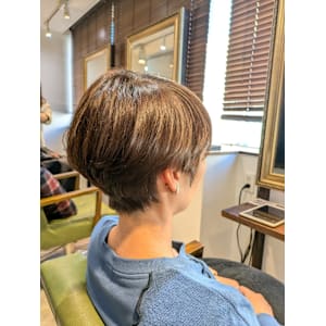 髪質改善/縮毛矯正/酸性ストレート/ハンサムショー/ベージュ