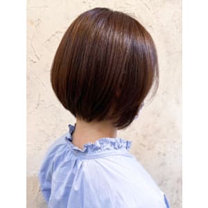 【Flor_戸塚】*まるみボブ+マロンブラウン*