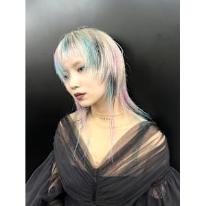 オーダーメイド　デザインカラー　ハイトーン　原宿/表参道