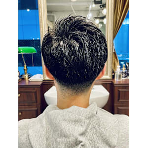 【20代 男性】カジュアル七三ツーブロ（大宮/バーバー）