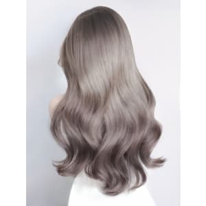 透明感♪髪質改善カラー小顔艶感ロンググレージュハイライト