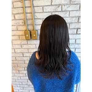 暗めアッシュグレー！