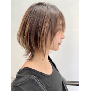 横顔も可愛い★ネオウルフ　ウルフカット