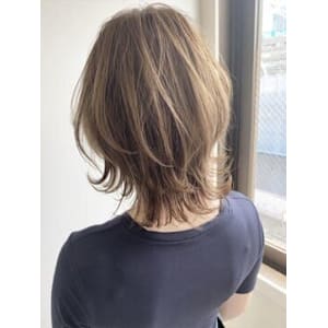 人気オーダーNo.1ネオウルフ ボブウルフ　ウルフカット