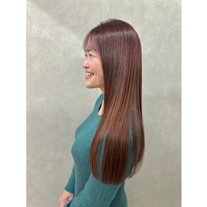 美髪髪質改善トリートメント/似合わせカット/フェミニンロング