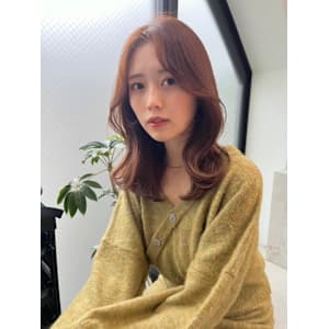 イメチェン外ハネボブ美髪ワイドバングミディアム縮毛矯正韓国