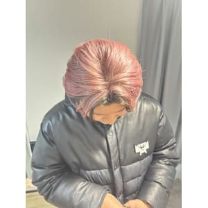 デザインカラー/レイヤーカット/ウルフカット/ハイライト