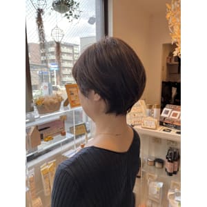 襟足改善ショート