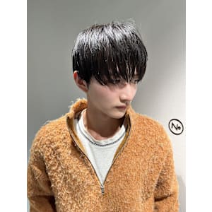 【星野】カラー指名No1/ダークブラウン×色気マッシュ