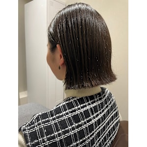  『ROW町田』艶髪×外ハネボブ