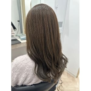  『ROW町田』髪質改善×カーキカラー