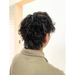 ツイストスパイラルパーマ✖ハイライト