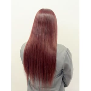 ボルドーロングヘアー