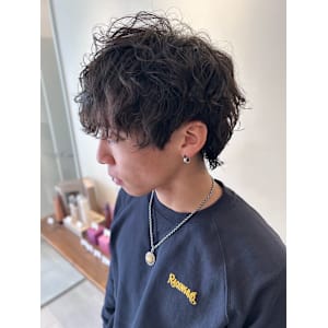 無造作パーマパーマ