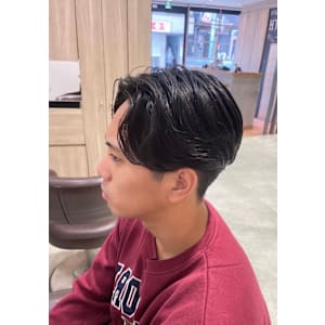 毛流れを仕込む、ニュアンスパーマ【三軒茶屋】