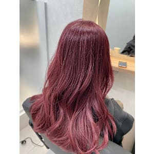 ボルドーピンク